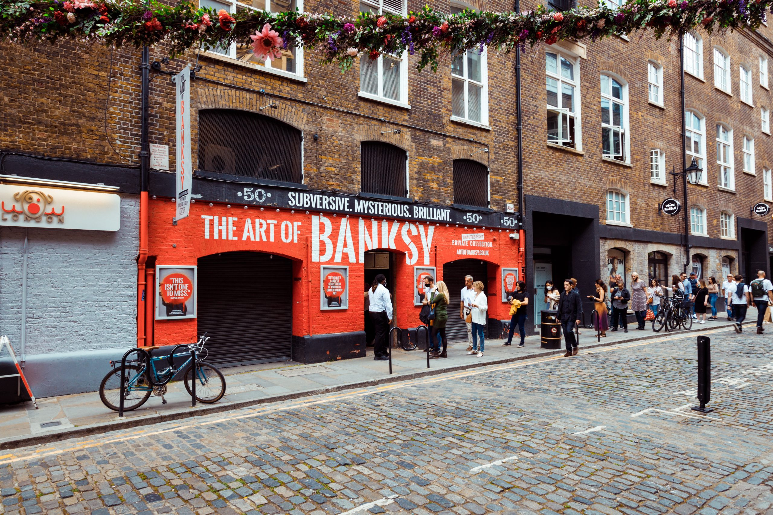 Banksy Ausstellung in London