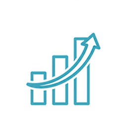 Datenbasierte Strategie Icon